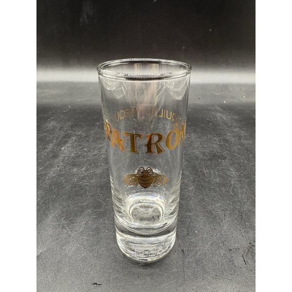 Patron Tequila Shot Glasses Set of 12 Large 4 Inch Shot Glasses Barware Glass - Picture 3 of 5